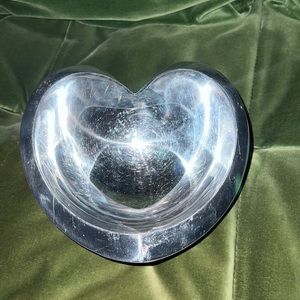 Nambe heart bowl
